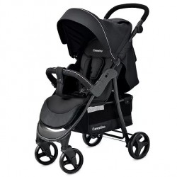 COCHE CARESTINO CITY V2 CON ACCESORIOS NEGRO