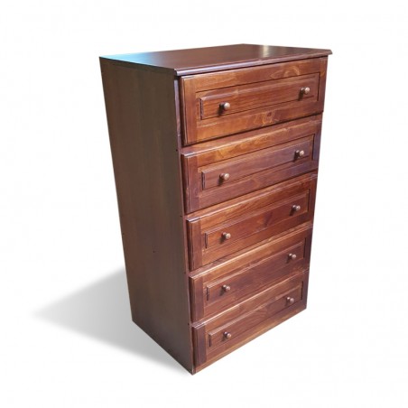 CHIFONIER 5 CAJONES CEDRO