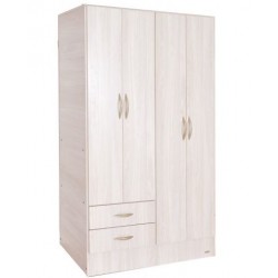 PLACARD BASE 4 PUERTAS 2 CAJONES GRIS