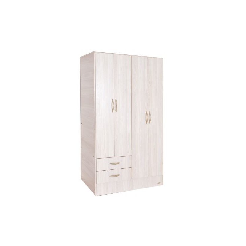 PLACARD BASE 4 PUERTAS 2 CAJONES GRIS