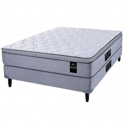 COLCHÓN + SOMMIER KING KOIL KENSINGTON RESORTES 140x190