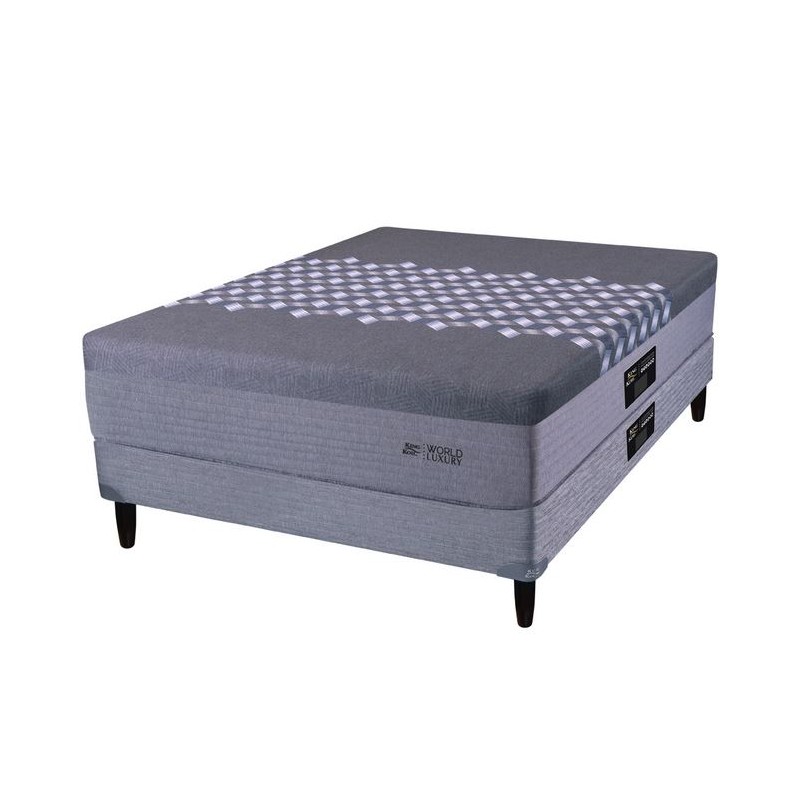 COLCHÓN + SOMMIER KING KOIL KINGSBURY RESORTES 140x190