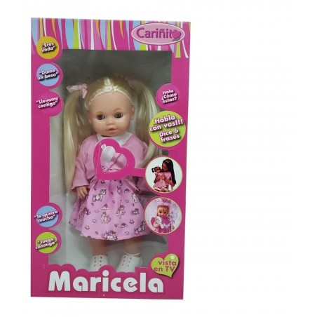 MUÑECA MARICELA HABLA 6 FRASES