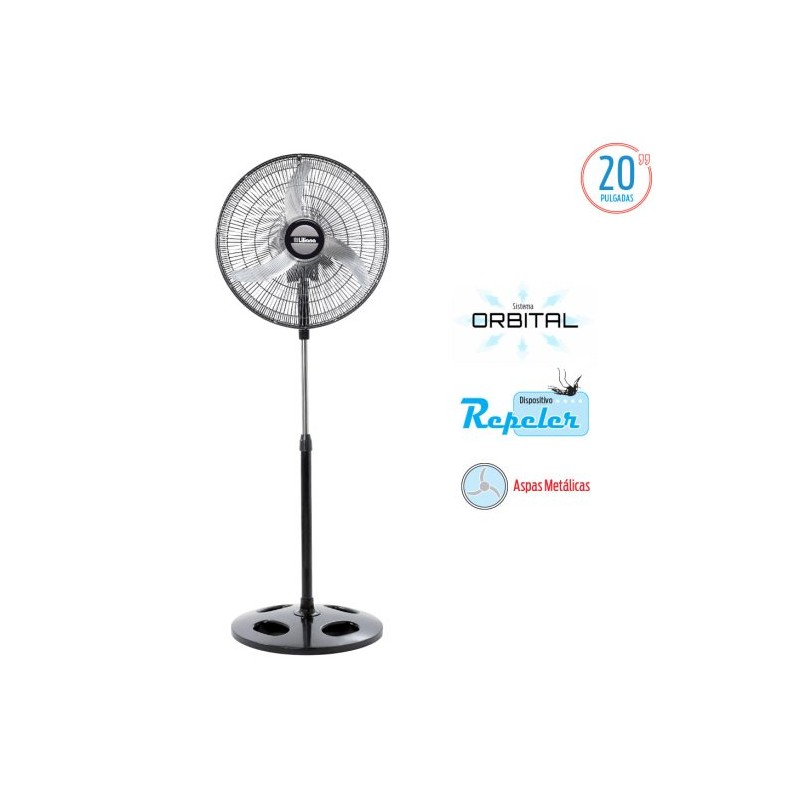 VENTILADOR DE PIE LILIANA 20" VPM2016 ORBITAL