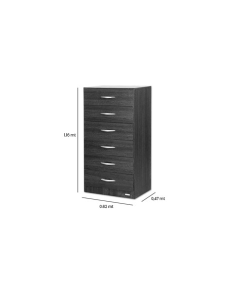 CHIFONIER 6 CAJONES SAVAN