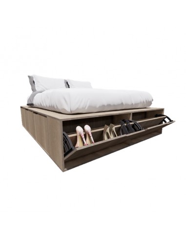 CAMA PRO EMC KING 2M CON 6 CAJONES Y 2 ZAPATERO HELSINKI