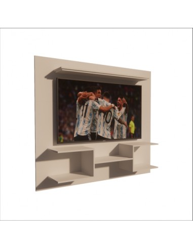 MURO DE TV EMC FLOTANTE BLANCO