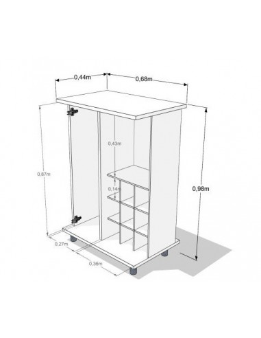 ORGANIZADOR EMC BLANCO 2800