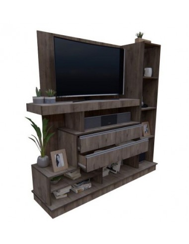 MODULAR DE TV EMC CON 4 CAJONES BÁLTICO