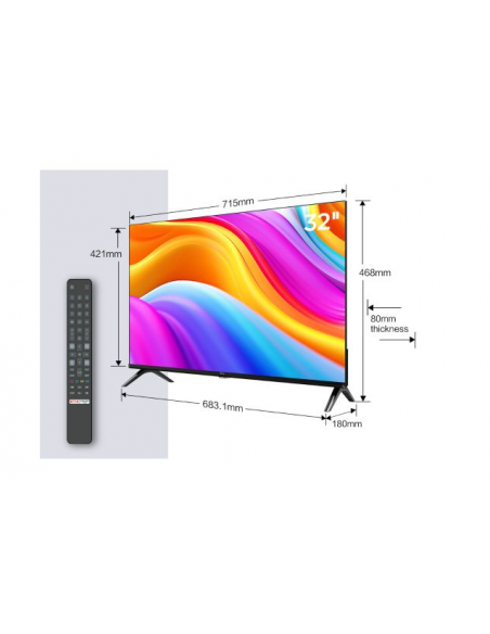 SMART TV TCL 32" L32S5400 ANDROID
