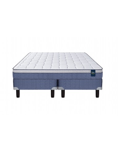 COLCHÓN + SOMMIER SERTA FLORIDA RESORTES 160X200