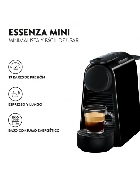 CAFETERA NESPRESSO ESSENZA MINI NEGRA