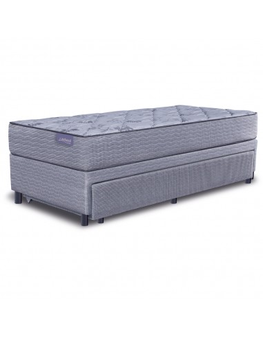 CONJUNTO BICAMA INDUCOL AGRA RESORTES 90X190
