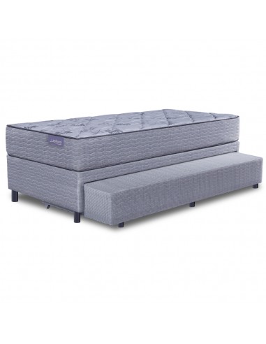 CONJUNTO BICAMA INDUCOL AGRA RESORTES 90X190