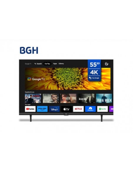 SMART TV BGH 55" B5523US6G ANDROID GOOGLE TV