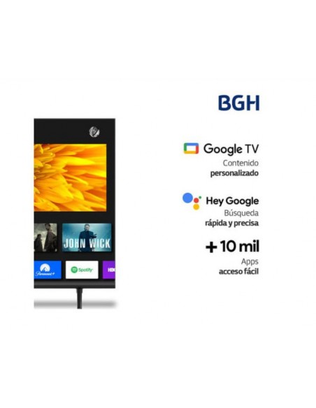 SMART TV BGH 55" B5523US6G ANDROID GOOGLE TV