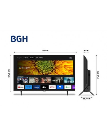 SMART TV BGH 50" B5023US6G 4K