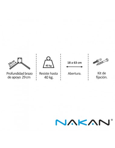 SOPORTE PARA MICROONDAS NAKAN HM300