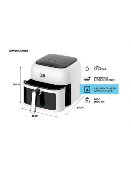 FREIDORA DE AIRE GADNIC FREI0033 6.5LT