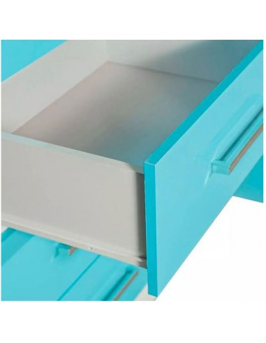 CHIFFONIER FORTALEZA 4 CAJONES CELESTE