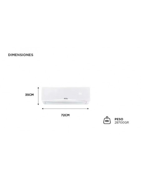 SPLIT ALASKA AS35WCCS 3450W F/C