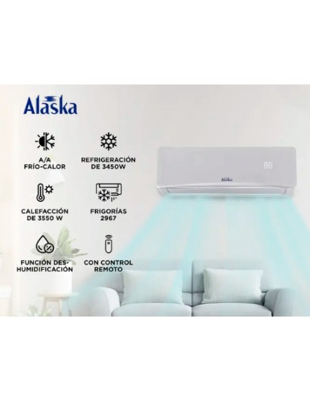 SPLIT ALASKA AS35WCCS 3450W F/C