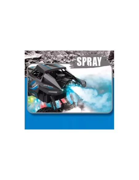 AUTO TODOTERRENO CON HUMO