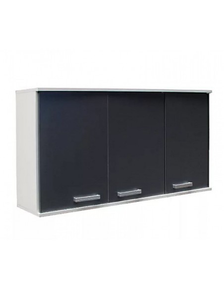 ALACENA 1.20M BLANCO GRIS GRAFITO