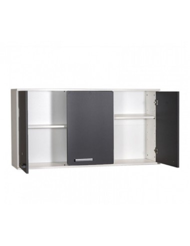 ALACENA 1.20M BLANCO GRIS GRAFITO