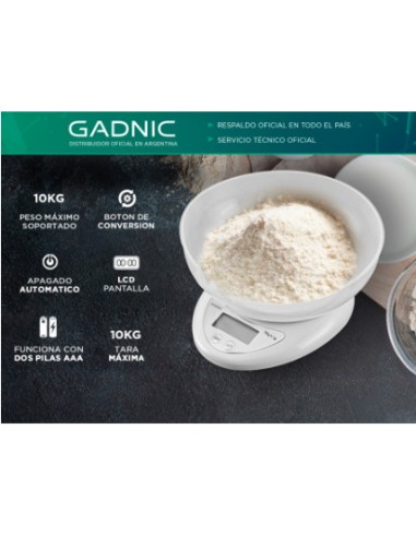 BALANZA DE COCINA GADNIC