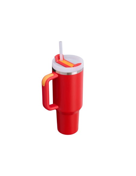 VASO STANLEY QUENCHER TUMB 1.1LT ROJO