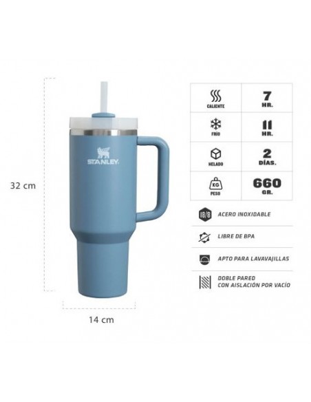 VASO STANLEY QUENCHER 1.1LT INDIGO
