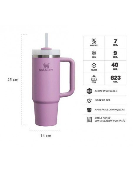 VASO STANLEY QUENCHER 887ML LILA