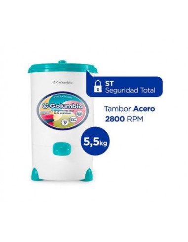 SECARROPAS COLUMBIA HTS-5503 5.5KG