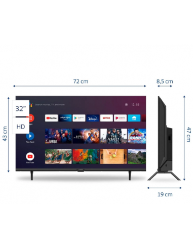 SMART TV BGH 32" B3225S5A ANDROID