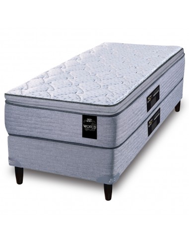 COLCHÓN + SOMIER KING KOIL KENSINGTON RESORTES 100X190