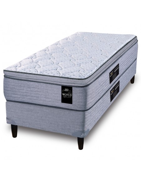 COLCHÓN + SOMMIER KING KOIL KENSINGTON RESORTES 90