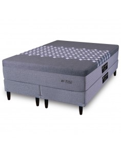 COLCHÓN + SOMMIER KING KOIL KINGSBURY RESORTES 200X200