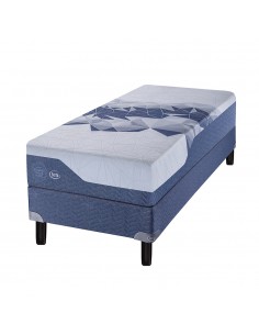 COLCHÓN + SOMMIER SERTA LUISIANA RESORTES 80X190