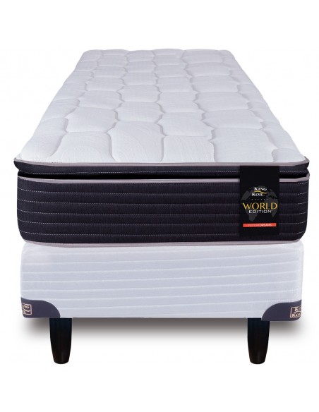 COLCHÓN + SOMMIER DE REGALO KING KOIL CREATION RESORTES 90x190