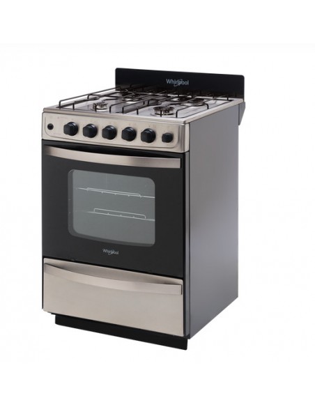 COCINA WHIRLPOOL WFX57DW MULTIGAS INOXIDABLE
