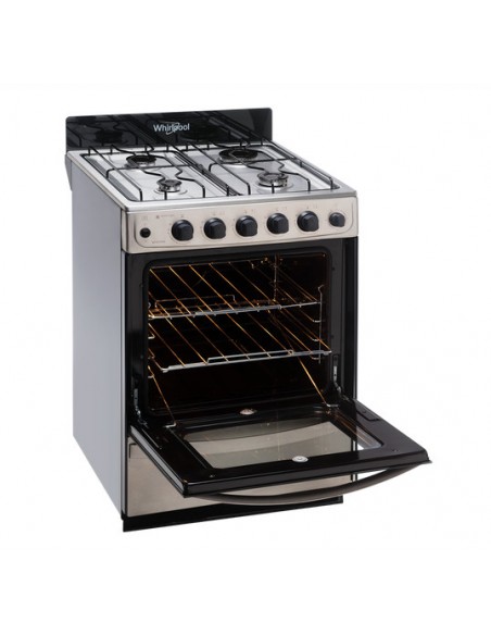 COCINA WHIRLPOOL WFX57DW MULTIGAS INOXIDABLE