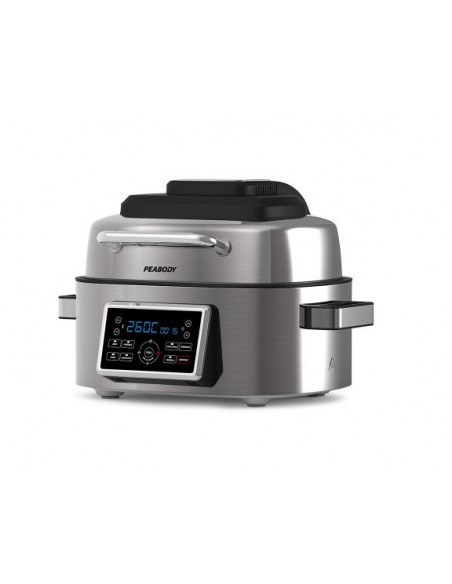 FREIDORA DE AIRE CON GRILL PEABODY PE-AFG01 6LT