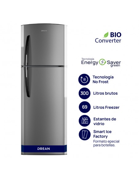 HELADERA DREAN NO FROST RDA300FHRT 300LT