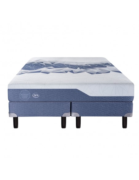 COLCHÓN + SOMMIER SERTA LUISIANA RESORTES 180x200