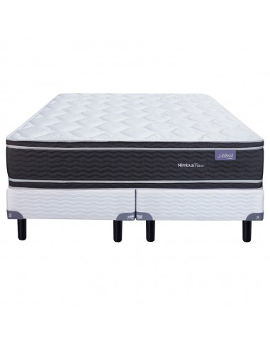 COLCHÓN + SOMMIER INDUCOL NIMBUS VISCO ESPUMA...