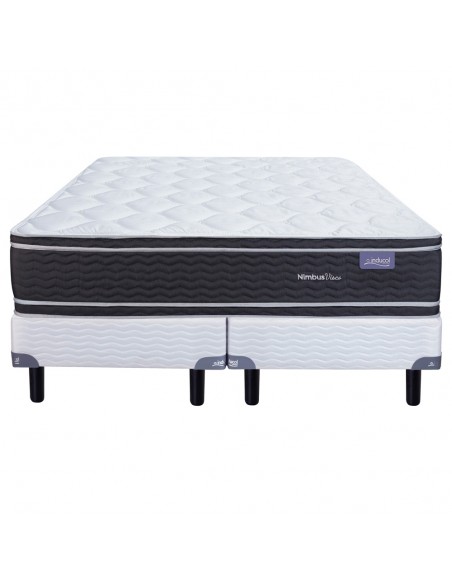 COLCHÓN + SOMMIER INDUCOL NIMBUS VISCO ESPUMA 160X200
