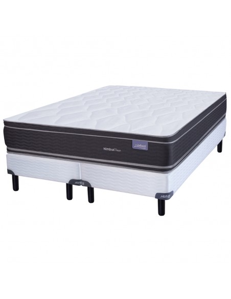 COLCHÓN + SOMMIER INDUCOL NIMBUS VISCO ESPUMA 160X200