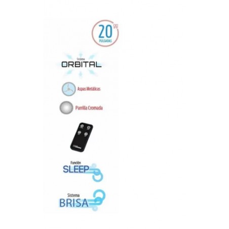 VENTILADOR DE PARED LILIANA 20" VWC2016