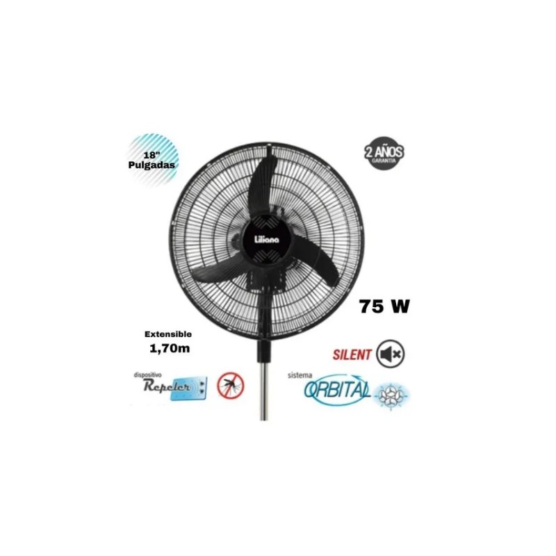 VENTILADOR DE PIE LILIANA VPRN18